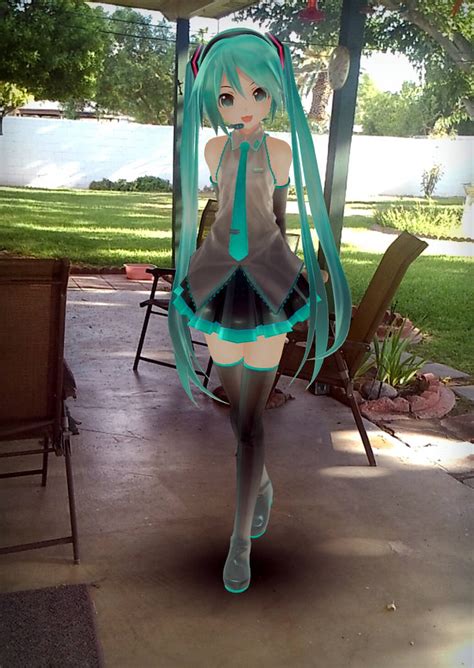 is hatsune miku a real person.